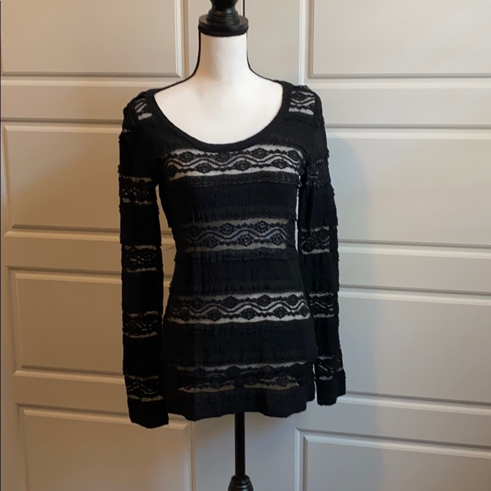 Express see through top